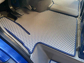 Килимки EVA (сірі) Volkswagen Crafter 2006-2017 рр. AUC Гумові килимки Фольксваген Крафтер