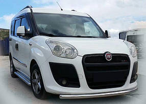 Fiat Doblo 2010-2015 Передня труба 60 мм ST008 AUC Передні захисту Фіат Добло III