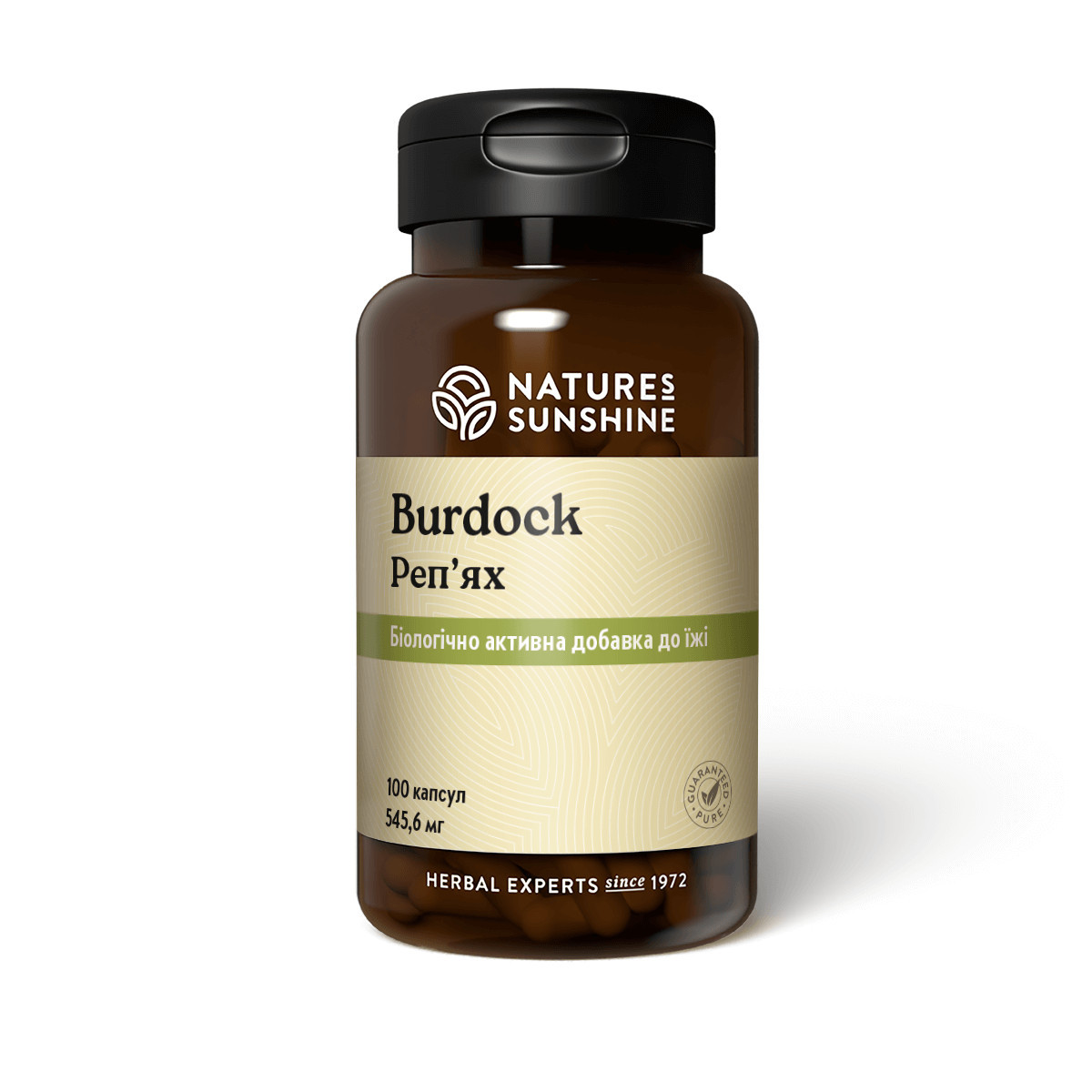 Реп'ях (Burdock) NSP — ефективний рослинний жовчогінний засіб.