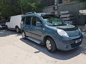 Дефлектор капота 2008-2013 (EuroCap) Renault Kangoo 2008-2019 рр. AUC Дефлектор на капот (Мухобійка) Рено