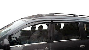 Renault logan mcv Молдинги на склі OmsaLine AUC Накладки на двері Рено Логан МСВ