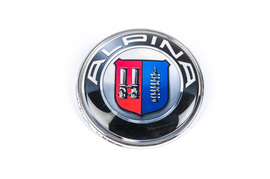 Емблема Alpina, Туреччина (d83.5мм) BMW 5 серія E-39 1996-2003 рр. AUC значок БМВ 5 Серія E39