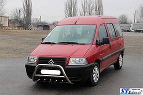 Кенгурник WT003 (нерж) Fiat Scudo 1996-2007 рр. AUC Кенгурятники Фіат Скудо