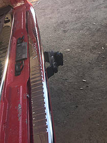 Mercedes Viano Накладка на задній бампер глянсова OmsaLine без напису AUC Накладки на задній бампер Мерседес