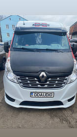 Передній бампер AMG (накладка, під фарбування) Renault Master 2011 року. AUC Тюнінг переднього бампера Рено Майстер