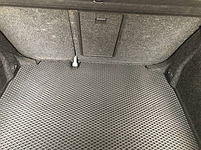 Килимок багажника (HB, EVA, чорний) Volkswagen Golf 5 AUC Гумові килимки в багажник Фольксваген Гольф 5