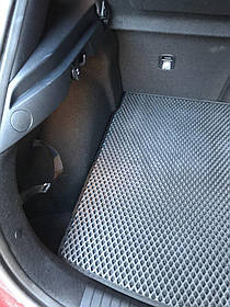 Килимок багажника (EVA, чорний) Kia Ceed 2018 ⁇ ︎ рр. AUC Гумові килимки в багажник КІА Cид