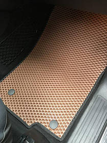Килимки EVA (цегляні) Mercedes GLE/ML lass W166 AUC Гумові килимки Мерседес Бенц GLE/ML Клас W166