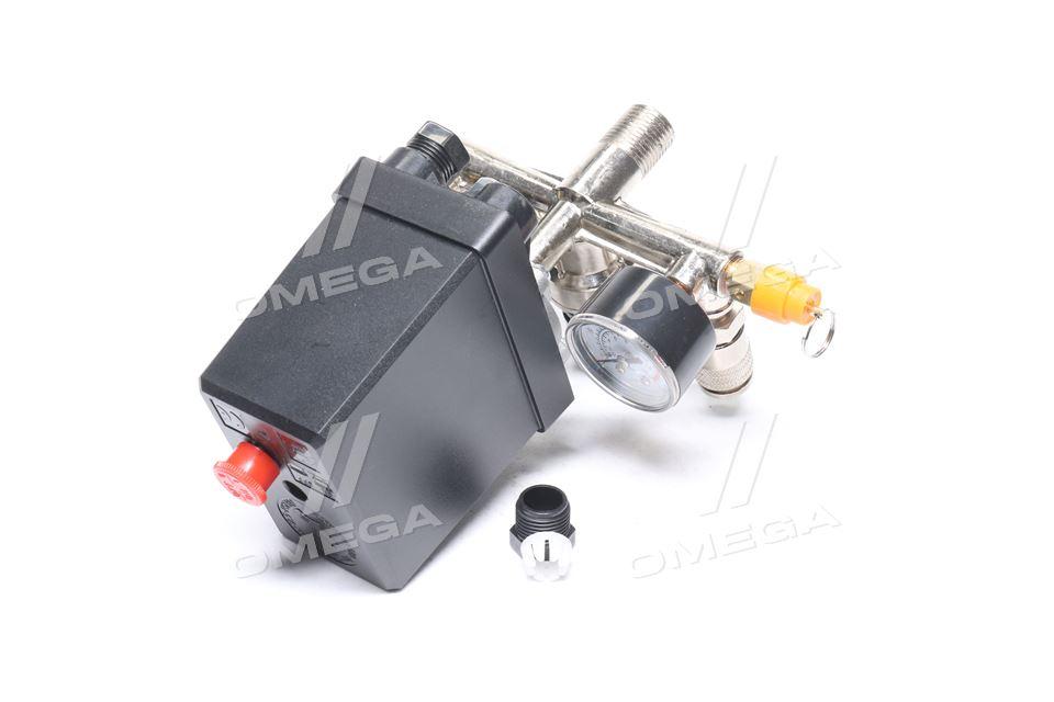 Купить Прессостат 380В(блок автоматики компрессора) 10 bar в сборе ...