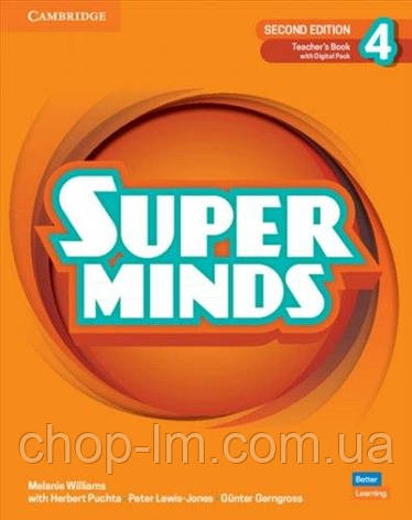 Super Minds (2nd Edition) 4 Teacher's Book with Digital Pack / Книга для вчителя — нове видання, фото 1