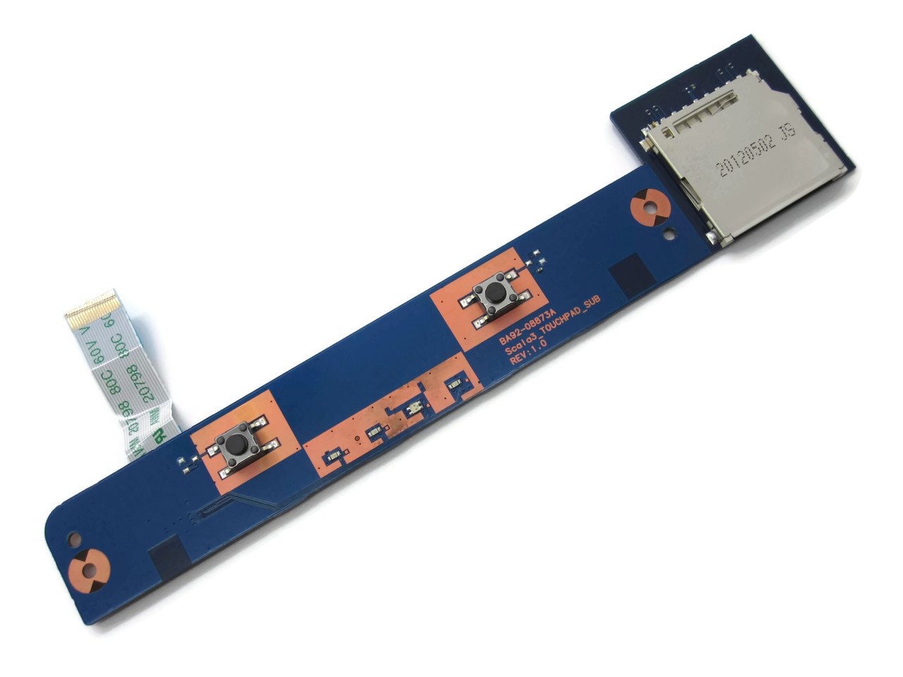 Дод. плата Samsung np300e7a Плата кнопок тачпада/кардрідер (ba92-08873a) б/в