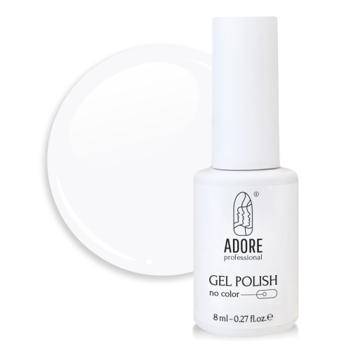 Гель-лак безколірний Adore Gel Polish No Color 8 мл, фото 1