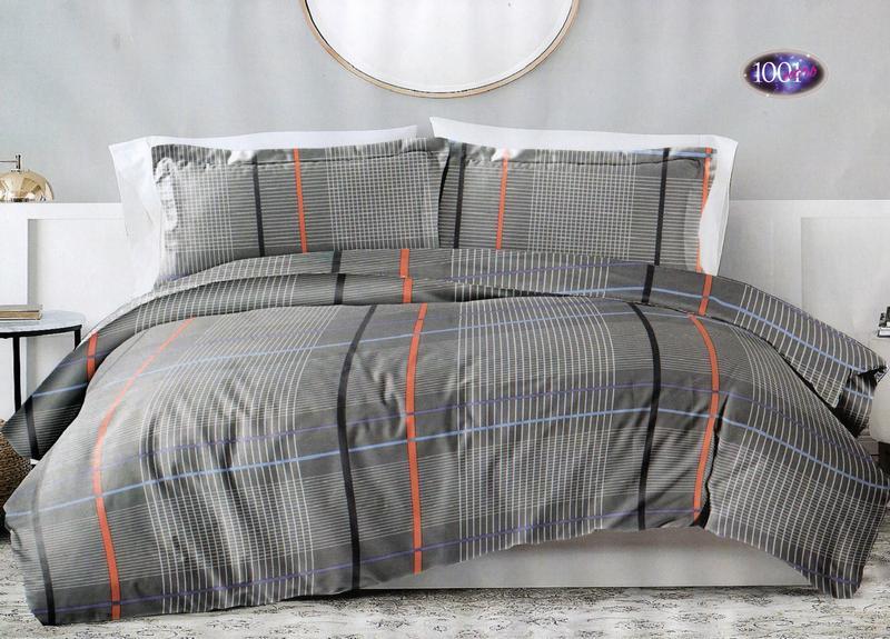 Набір постільної білизни Бязь Голд Люкс №бл67 сім’я, фото 1