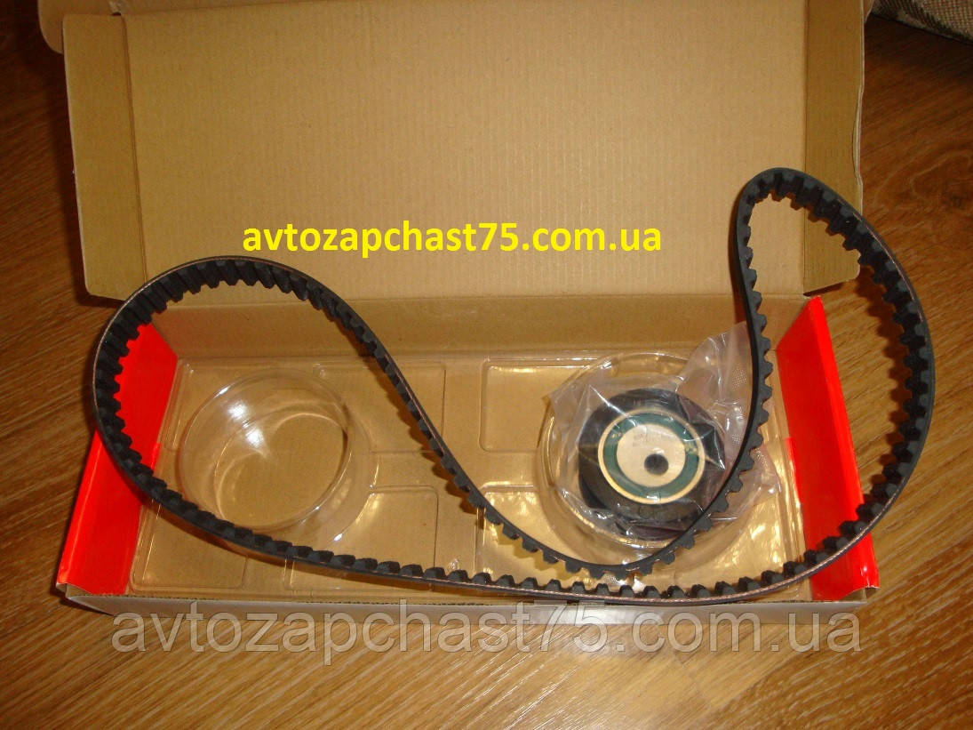 Ремкомплект ГРМ ваз 2108, 2109, 21099, 2113, 2114, 2115, 8 клапанних, ролик + ремінь (Rider, Угорщина), фото 1