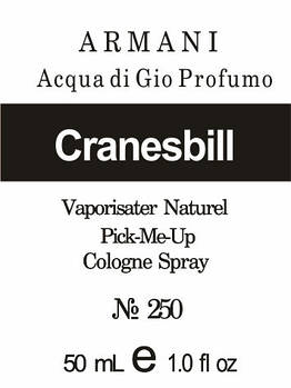 Духи 50 мл (250) версия аромата Джорджо Армани Acqua di Gio Profumo