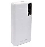 УМБ портативне зарядне REMAX Noah RPP-316 20000 mAh QC, біле