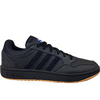 Кросівки-кеди чоловічі adidas Hoops 3.0 GY4727 (чорні, повсякденні, закриті, круглорічні, бренд адідас)