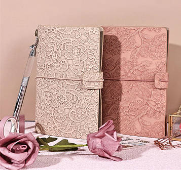 Блокнот "Кружево" у різних кольорах
