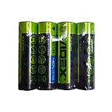 Батарейка Videx LR6 AA 1.5V пальчикова, комплект з 4 штук в блістері, фото 2