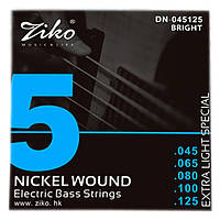 Струны Ziko DN-045-5 45-125 Extra Light 5-string