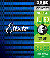 Струны Elixir 19106 OPTIWEB 11-59 - 7 string Medium