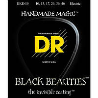 Струны DR Strings Extra Life BKE-10 Black Beauties Medium 10-46