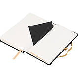 Блокнот Гоґвортс Гаррі Поттер Axent Partner Hogwarts (середній, у клітинку, чорниий з принтом), фото 7