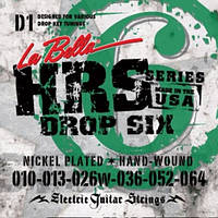 Струны La Bella HRS-D1 10-64 Drop Tune