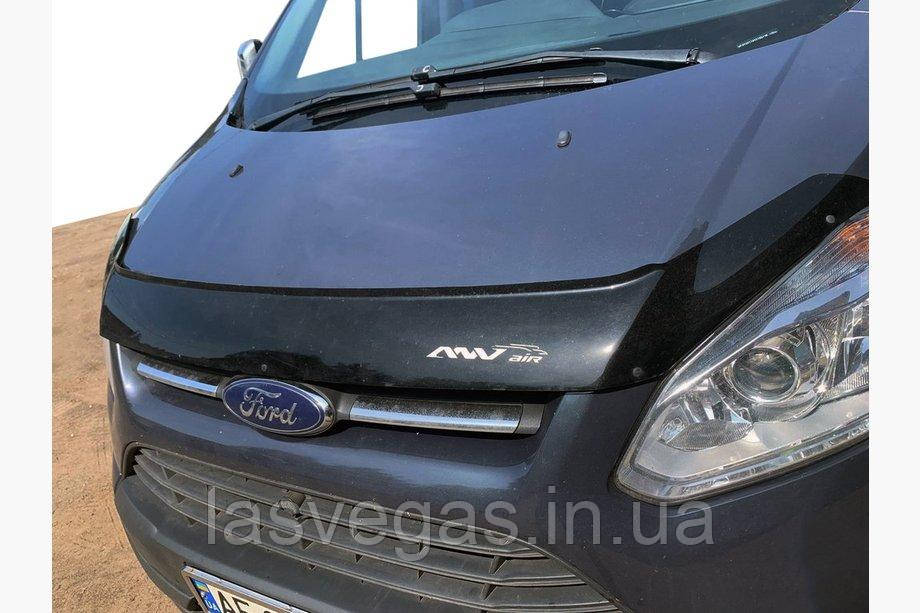 Дефлектор капота (мухобійка) Ford Custom 2012- 2018(ANV)
