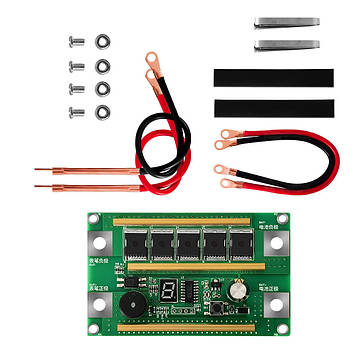 Портативний апарат для точкового зварювання акумуляторів, нікелевої стрічки 7-16В
