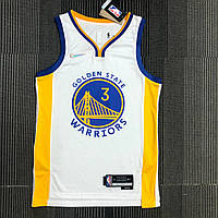 Мужская майка Джордан Пул 3 Голден Стейт сезон 2022-2023 Nike Poole Golden State Warriors Icon Edition