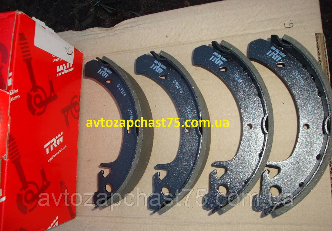 Колодки гальмівні ваз 2108,2109, 21099, 2110, 2111, 2112, 2113, 2114,2115, Гранта 2190 задні (TRW, Іспанія), фото 1