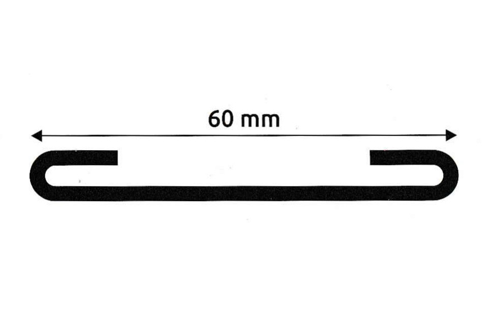 Прокладка хомута крепления бака топливного 60 MM (10 M) (TEMPEST) - фото 1 - id-p1737233936