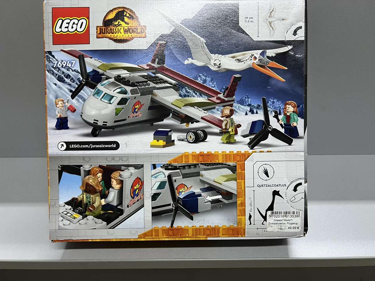 LEGO Jurassic World Кетцалькоатль: напад на літак (76947) конструктор ...