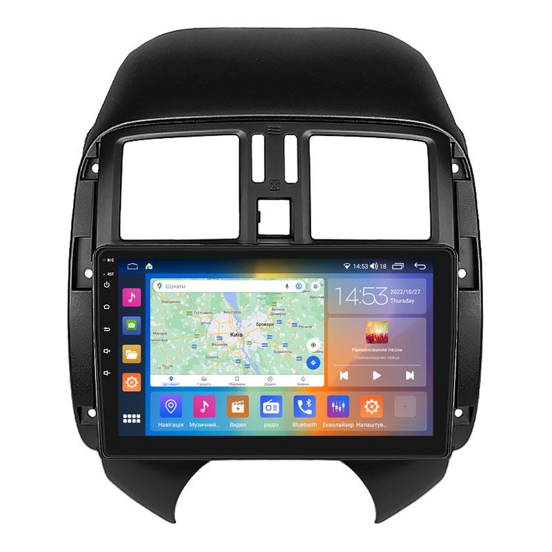 Штатна магнітола 9" Lesko для Nissan Latio I (N17) Рестайлінг 2014-2016 4/64Gb CarPlay 4G Wi-Fi GPS Prime 8 шт., фото 1