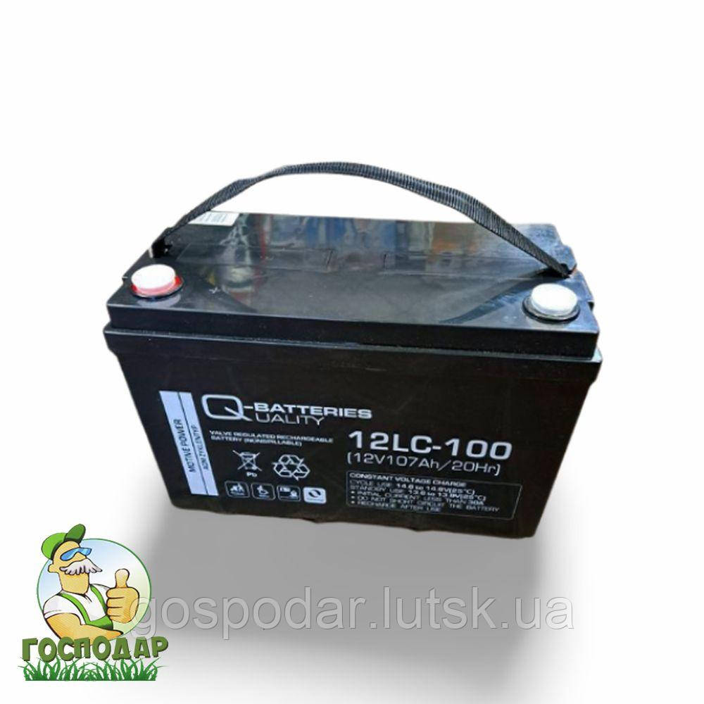 Акумуляторна батарея Q-Batteries 12LC-100 12 V 107 Ah акумулятор мультигелевий, фото 1