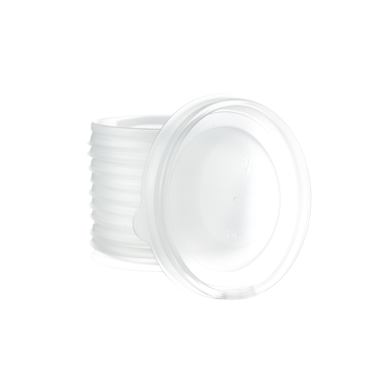 Кришка пластикова (PP) для супників d96/97 (50шт) 15уп/ящ