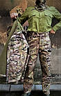 Демісезонна тактична форма НАТО level 6, від +10 до -10С SoftShell Мультикам, фото 5