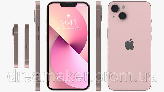 Смартфон Apple iPhone 13 128Gb Pink оригінал Neverlock Айфон