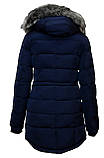 Зимова жіноча куртка Covily. Синя, фото 5