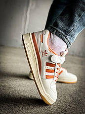 Чоловічі кросівки Adidas Forum 84 Low Hazy Copper White Orange G57966, фото 6