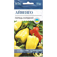 Насіння перцю раннього, солодкого "Айвенго" (0,3 г) від ТМ "Велес"