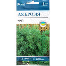 Насіння кропу середньопізнього "Амброзія" (4 г) від ТМ "Велес"