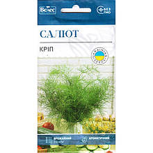 Насіння кропу пізнього "Салют" (4 г) від ТМ "Велес"