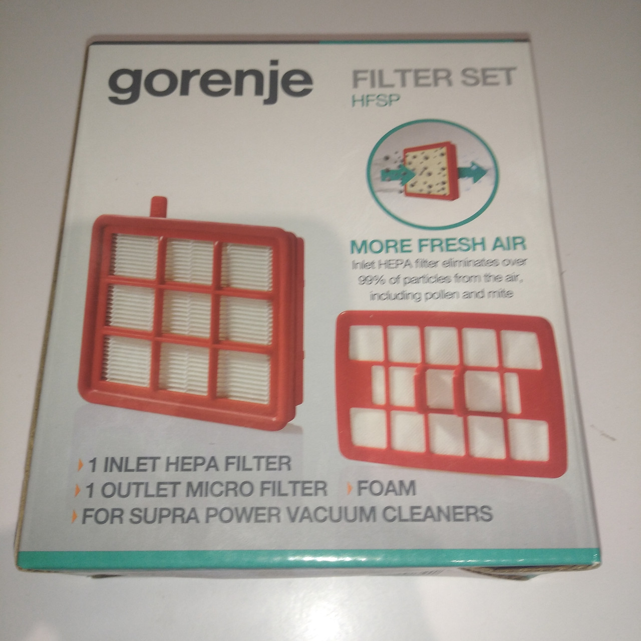 Фільтр для пилососа Gorenje VC1901GCYIV VC2102BCYIV VC2303RCYIV
