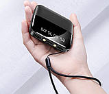 Power bank Зовнішній акумулятор 2 USB + LED ліхтар Портативна зарядка, фото 5