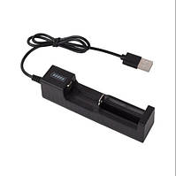 Зарядний пристрій для 18650 1 шт. Li-ion акумулятора від USB