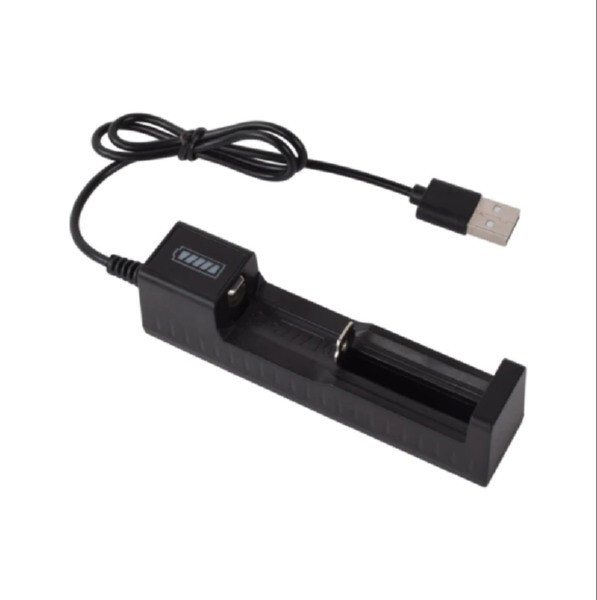 Зарядное устройство для 18650 1шт Li-ion аккумулятора от USB, фото 1