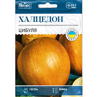 Насіння цибулі ріпчастої, середньостиглої «Халцедон» (8 г) від ТМ "Велес", Україна
