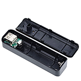 Корпус Power bank на 1 х 18650 Черный / без батареи, фото 4